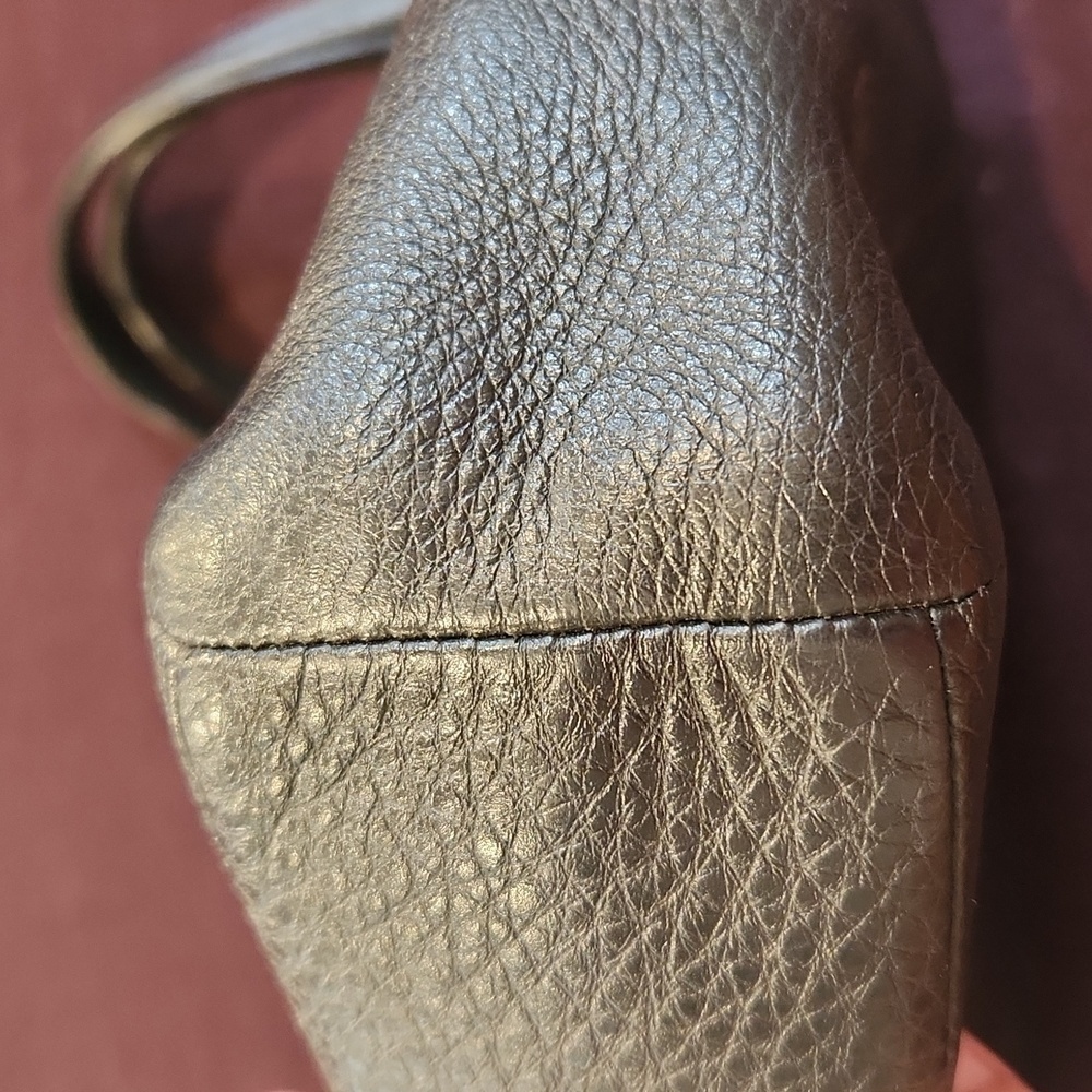 Coach Small Kelsey Tote Black Pebbled Leather - Picture 7 of 16